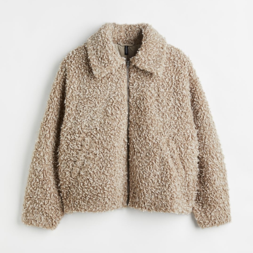 H&M Teddy Bear Jacket Size S NWOT